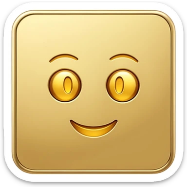 gold card sticker