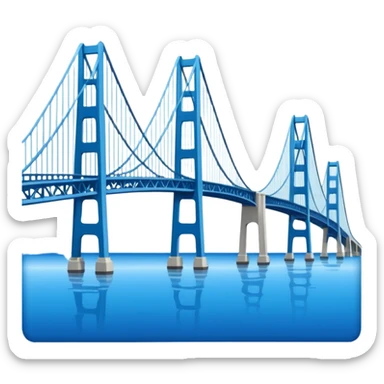 Mackinac Bridge sticker