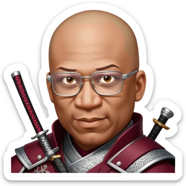 Resolute Samurai sticker