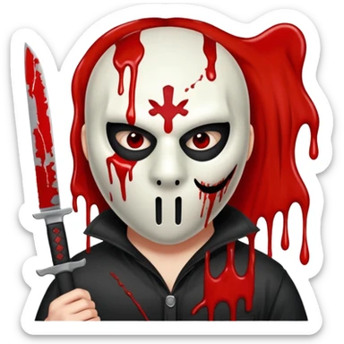 skib skib 67 slasher sticker