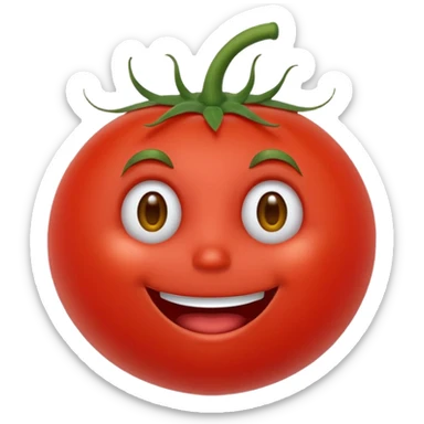 Bob the Tomato from VeggieTales sticker
