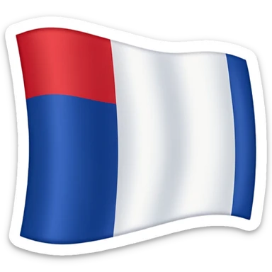 Generate a flag for france sticker