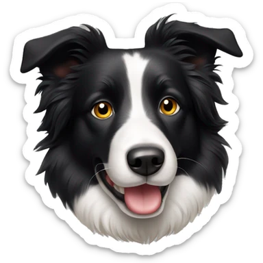 Border collie sticker