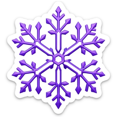 Dca fiocco viola sticker