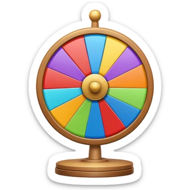 Like a spin wheel sticker