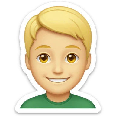 excel emoji as human sticker