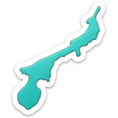 map whole taiwan sticker