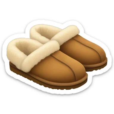 UGG slippers  sticker