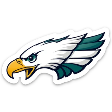Philidelphia Eagles Logo American football sticker