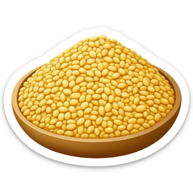 semolina grain sticker