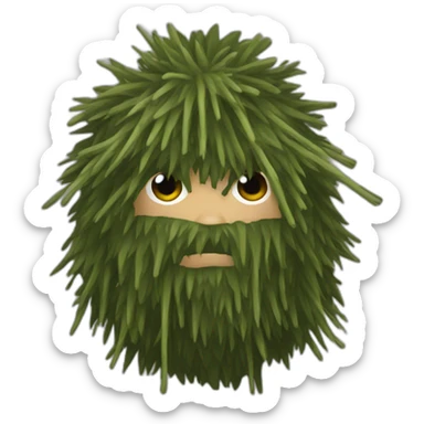 Ghillie sniper sticker
