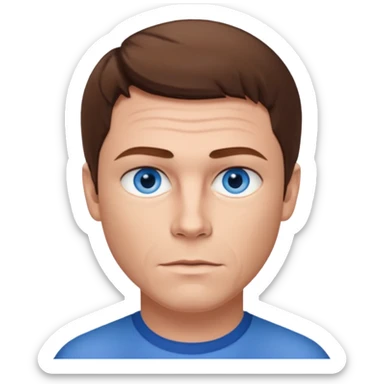 Brian Moser from Dexter tv series (2006) sticker