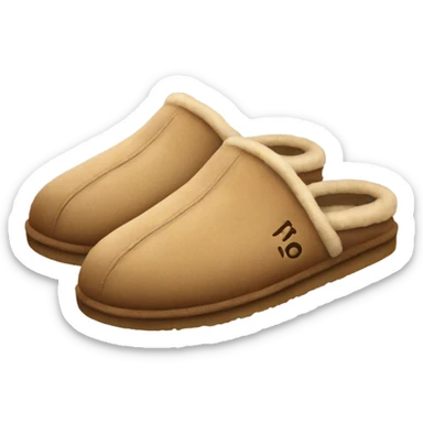 UGG slippers  sticker