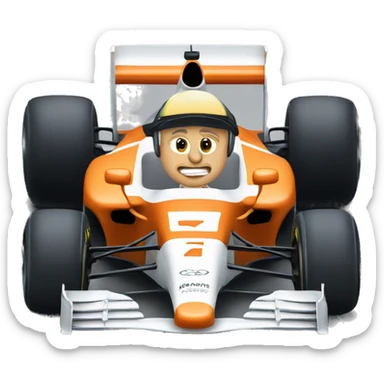 F1 mclaren  sticker