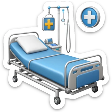 Hospital sticker