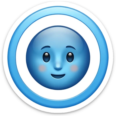 Please make a blue tick of instagram like a professional sticker