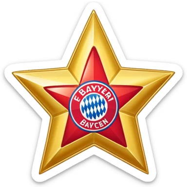 FC Bayern Stern des Südens sticker