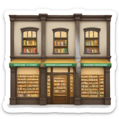 Bookstore sticker
