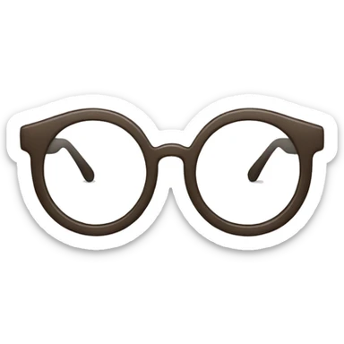 glasses sticker