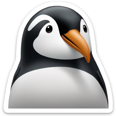 pinguino rosa sticker