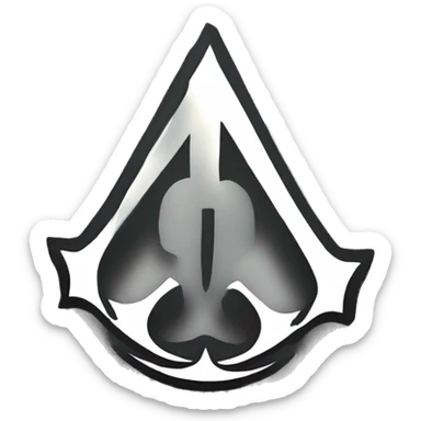 Assassin's Creed logo sticker