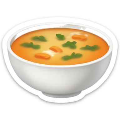 Bowl of soup sticker