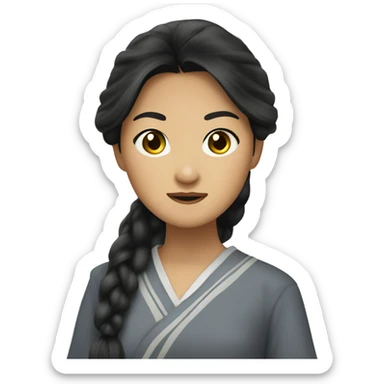 cho chang in harry potte style sticker