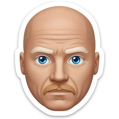 Stone Cold Steve Austin blue eyes sticker