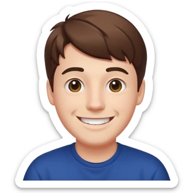 Mr Beast from YouTube  sticker