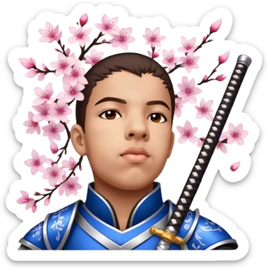 Samurai Warrior sticker