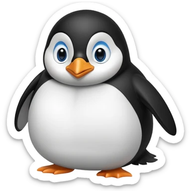linux tux sticker