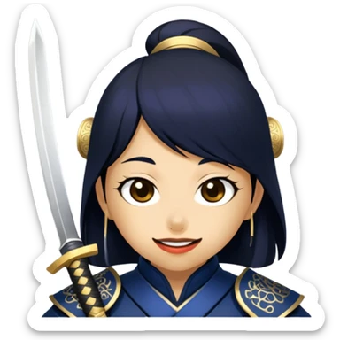 Samurai Strategist sticker