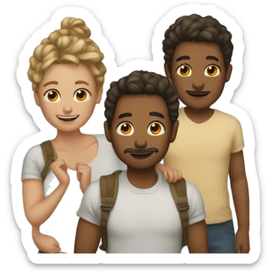 group of friend sticker