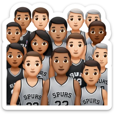 san antonio spurs sticker
