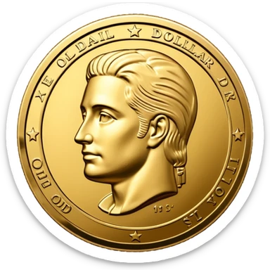 dollar emoji sticker