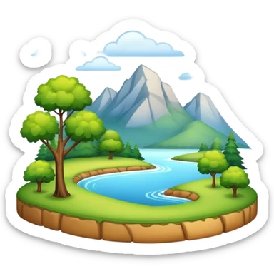 Nature sticker