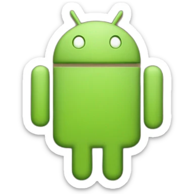 Android logo sticker