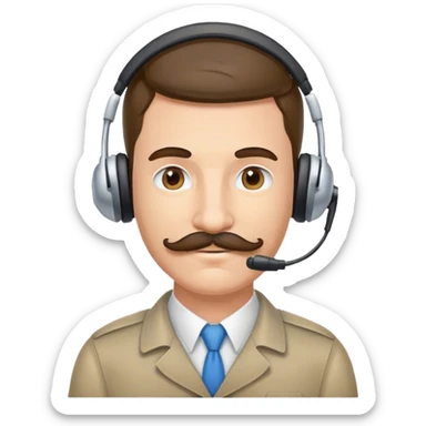 hitler working as a customer service agent sticker