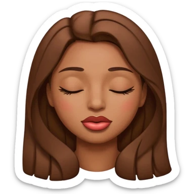 ishowspeed lips closed and eyes closed black male biracial sticker