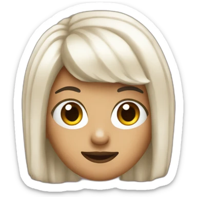 micro de chanteuse sticker