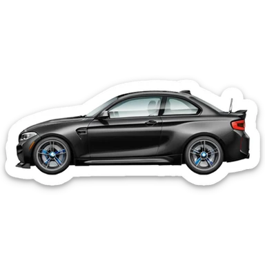 lateral bmw m2 sticker