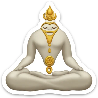 Jain symbol sticker