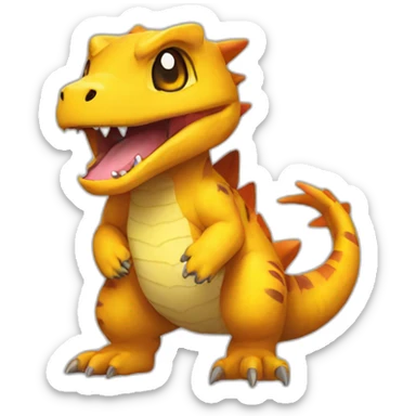 agumon cute sticker