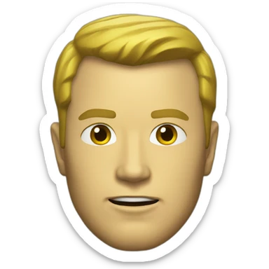 captain-kirk-yellow-skin sticker