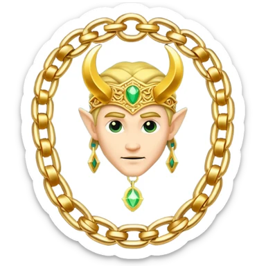 LOKI'S BINDING sticker