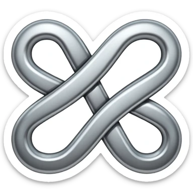 Infinity emoji sticker