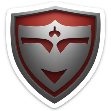 A red moderator shield sticker