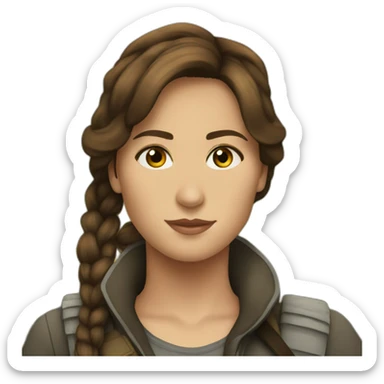 katniss-everdeen sticker