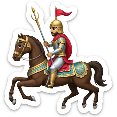persian heavy cavalry sticker