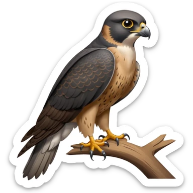 Peregrine Falcon sticker